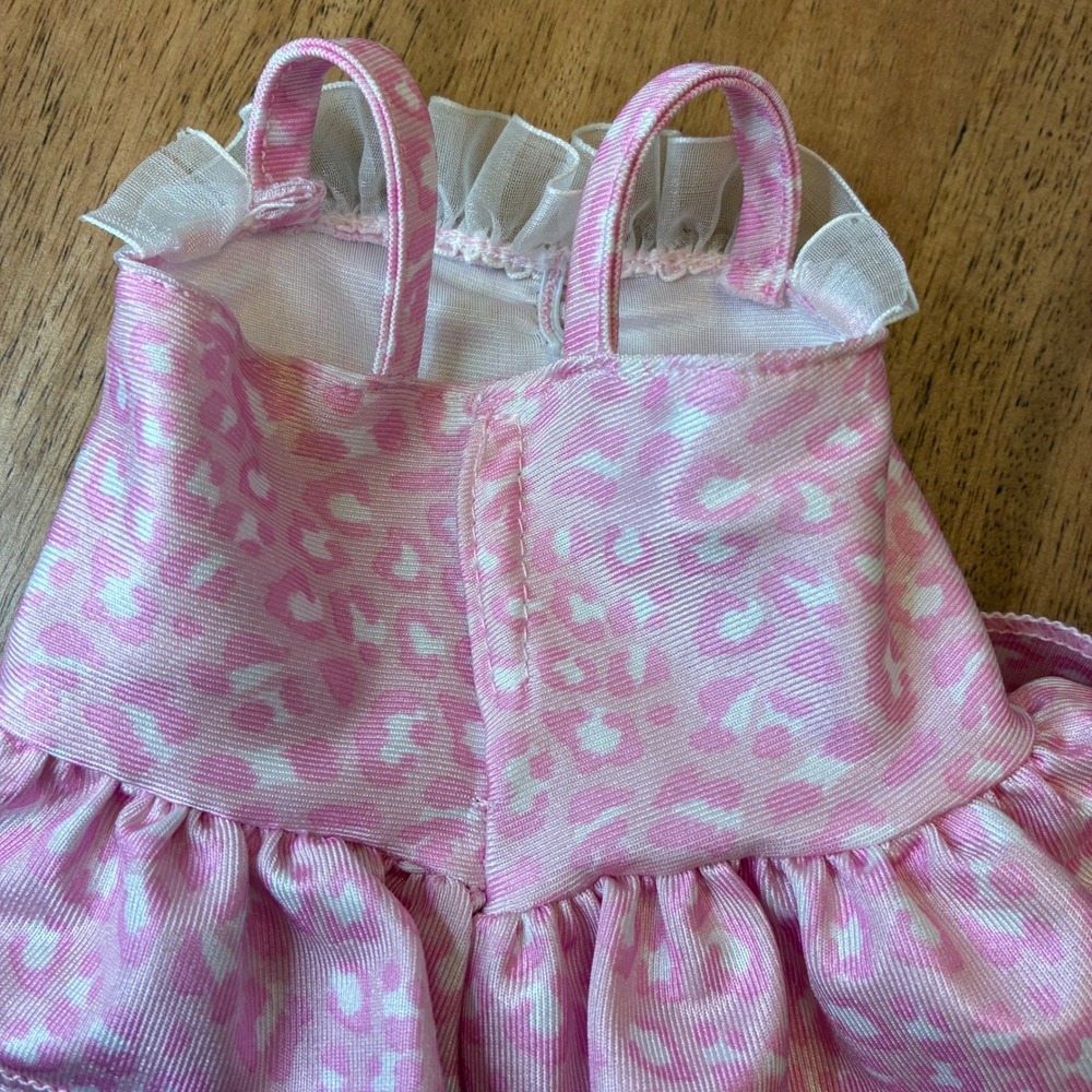 Vintage Samara 12M Doll Clothes Baby Girl Dress Swimsuit Shoes Fairy 4pc - Picture 14 of 16